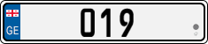License plate of Georgia, Vanity Plates