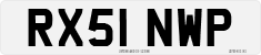 License plate of the United Kingdom, 2001 year system