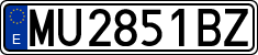 License plates of Spain, 1971 year series