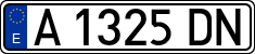 License plates of Spain, 1971 year series