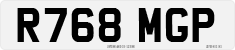 License plate of the United Kingdom, 1983 year system