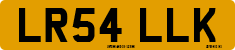 License plate of the United Kingdom, 2001 year system