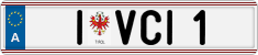License plate of Austria, Vanity Plates