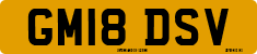 License plate of the United Kingdom, 2001 year system