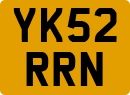 License plate of the United Kingdom, 2001 year system