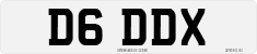 License plate of the United Kingdom, 1983 year system
