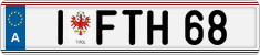 License plate of Austria, Vanity Plates