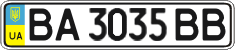 BA 3035 BB