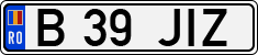License plate of Romania, Regular plates