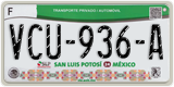 San Luis Potosí, Cars (AAA-000-A)