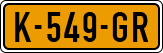 License plate of the Netherlands, Cars