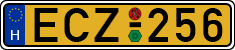 license plates of Hungary, Commercial vehicles (1990)
