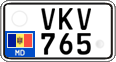 License plate of Moldova, Cars (2015)