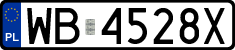 License plates of Poland, Regular car plates