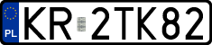 License plates of Poland, Regular car plates