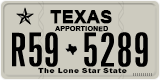 Texas, Apportioned vehicles (2012) (A12-3456)