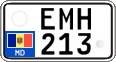 License plate of Moldova, Cars (2015)