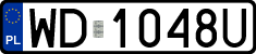 License plates of Poland, Regular car plates
