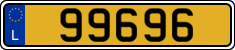 License plate of Luxembourg, Vanity Plates