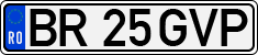 License plate of Romania, Regular plates