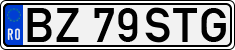 License plate of Romania, Regular plates