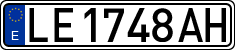 License plates of Spain, 1971 year series