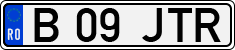 License plate of Romania, Regular plates