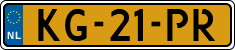 License plate of the Netherlands, Cars