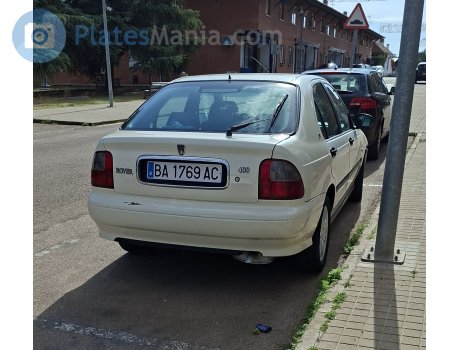 BA 1769 AC, Rover 400-Series