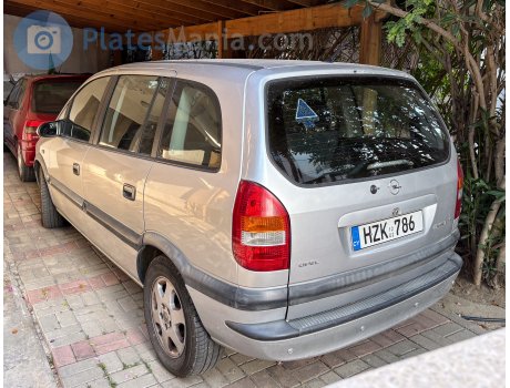 HZK 786, Opel Zafira