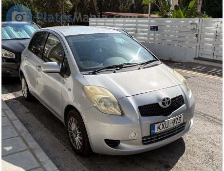KXU 973, Toyota Vitz
