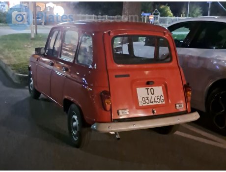 TO 93445G, Renault 4