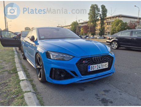 BG 2478-RS, Audi RS5