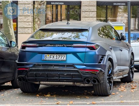 B FX 1777, Lamborghini Urus