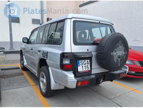 SGA-115, Mitsubishi Pajero