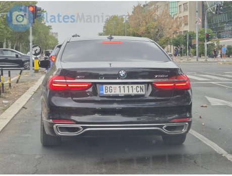 BG 1111-CN, BMW 7 Series