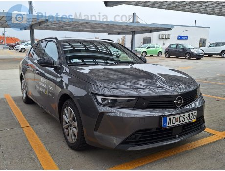 AO CS-826, Opel Astra