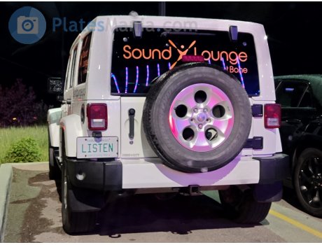 LISTEN, Jeep Wrangler