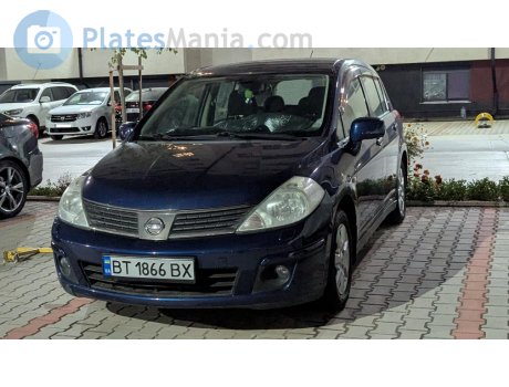 BT 1866 BX, Nissan Tiida