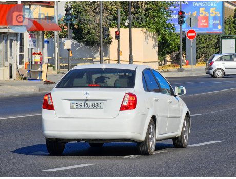 99 RU 881, Daewoo Gentra