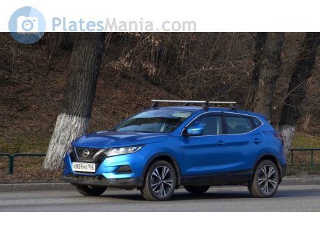 х859нх142, Nissan Qashqai