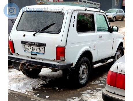 н671ру174, Lada (VAZ) 2121 Нива