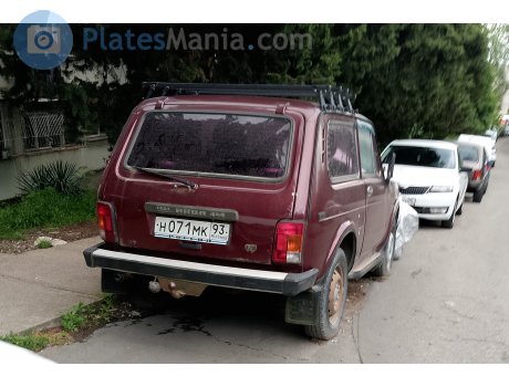 н071мк93, Lada (VAZ) 2121 Нива