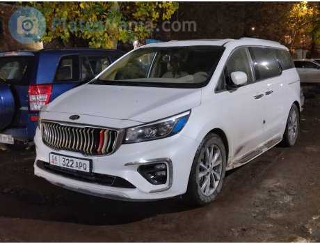 06 322 APQ, Kia Carnival