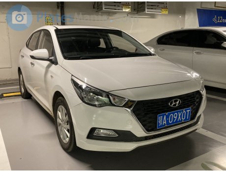 鄂A·09X0T, Hyundai Verna