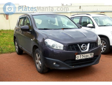 о114вк98, Nissan Qashqai