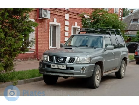 а875ву177, Nissan Patrol
