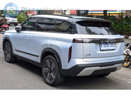 B 1224 AZL, Jaecoo J7