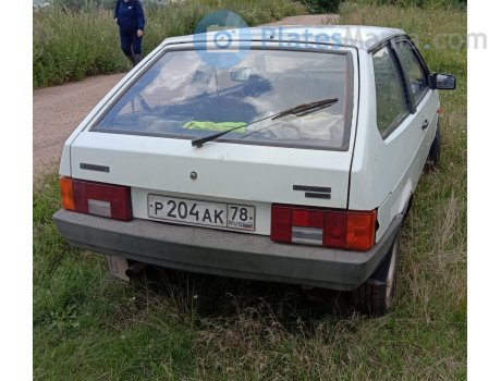 р204ак78, Lada (VAZ) 2108