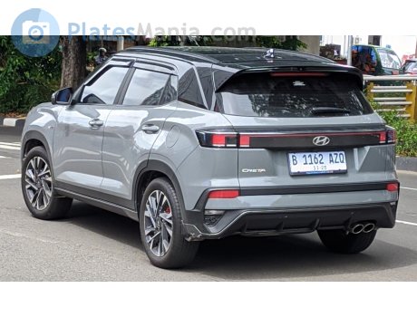 B 1162 AZQ, Hyundai Creta